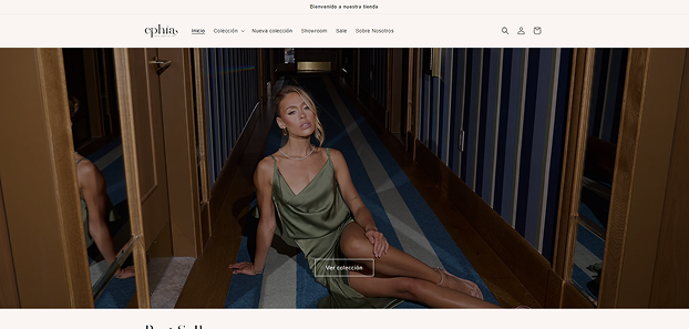 Ephia Fashion Lab — e-commerce en Shopify