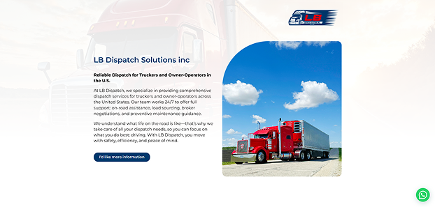 LB Dispatch — landing page de pauta digital